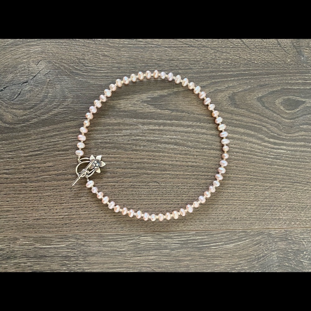Pink Pearl Necklace